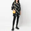 Balenciaga Scribble Logo Short Sleeve Minimal Shirt 'Black White' 681813TML131070 sold by KicksCrew