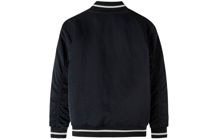 (GS) Air Jordan Legacy 2 Bomber Jacket 'Black' JD2212006PS-002 sold by KicksCrew product image thumbnail 2