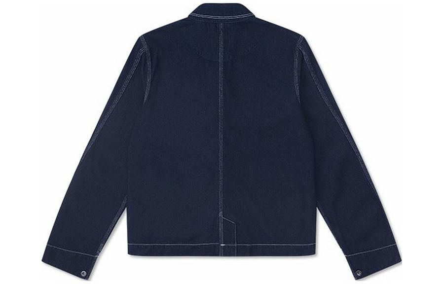 (WMNS) Converse Indigo Chore Denim Coat 'Blue' 10026052-A01 sold by KicksCrew product image thumbnail 2