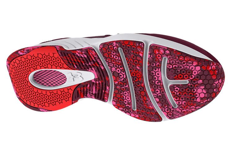 (WMNS) Under Armour HOVR Omnia Printed 'Dark Cherry' 3025736-600 sold by KicksCrew product image thumbnail 5