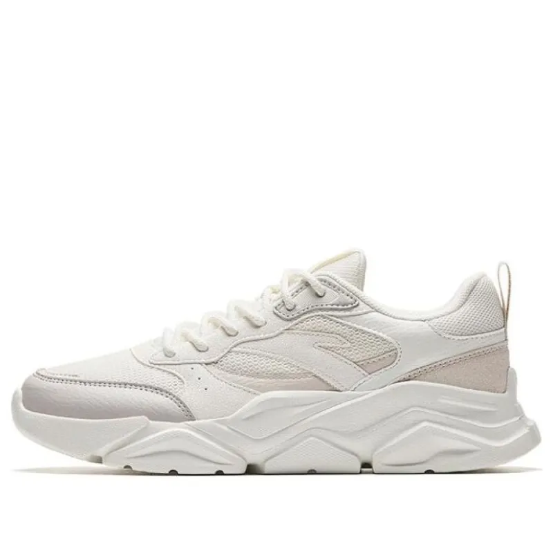 (WMNS) ANTA Running Series Sneakers 'White Beige Grey' 922338821-1 sold by KicksCrew
