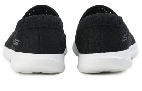 (WMNS) Skechers Go Walk Lite 'Black' 16370-BKW sold by KicksCrew