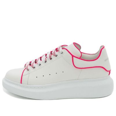 (WMNS) Alexander McQueen Oversized Sneakers 'Fluo Pink' 697600WIBNI9757 sold by KicksCrew