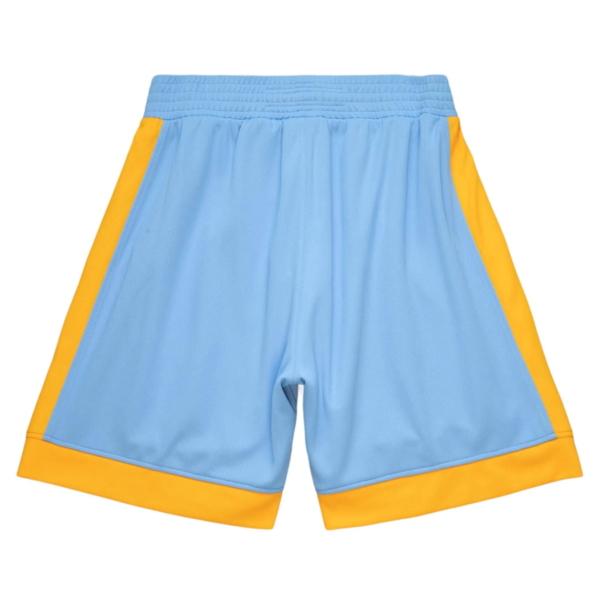 Mitchell & Ness NBA Authentic Los Angeles Lakers 2001-02 Shorts 'Light Blue Yellow' ASHR1123-LAL01PPPCLBL sold by KicksCrew product image thumbnail 2