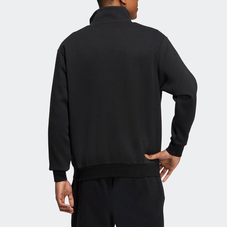 Adidas Neo Essentials Sweatshirts FL 1 'Black' IA6909 sold by KicksCrew product image thumbnail 3