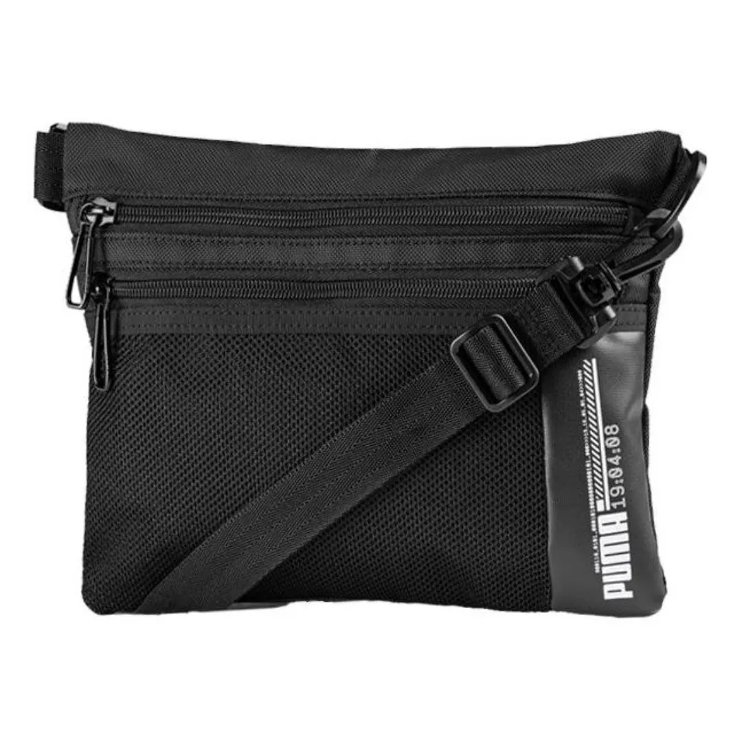 PUMA Energy Training Shoulder Bag 'Black Green' 076623-01 sold by KicksCrew