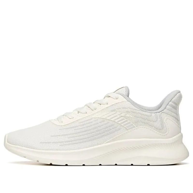 (WMNS) ANTA Running Series Sneakers 'White Grey' 122115577-2 sold by KicksCrew