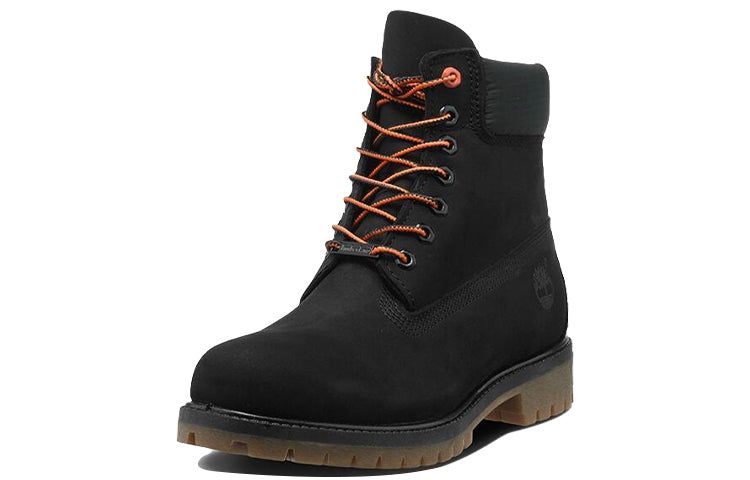 Timberland 6 Inch Premium Wide-Fit Boots 'Black Nubuck' A1U7M sold by KicksCrew product image thumbnail 2