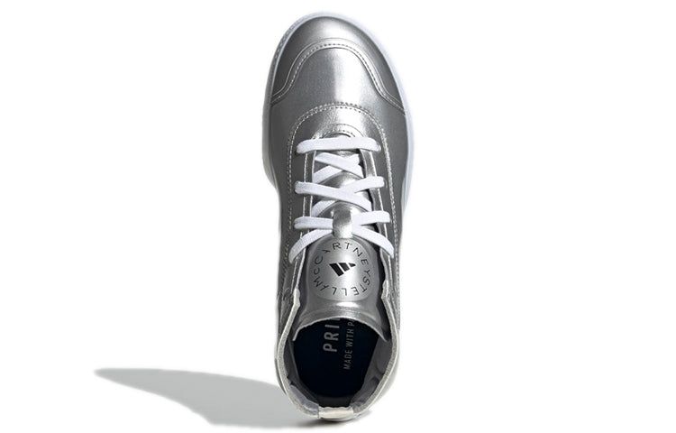 (WMNS) Adidas by Stella McCartney Treino Mid-Cut Shoes 'Silver Metallic' H00019 sold by KicksCrew product image thumbnail 5