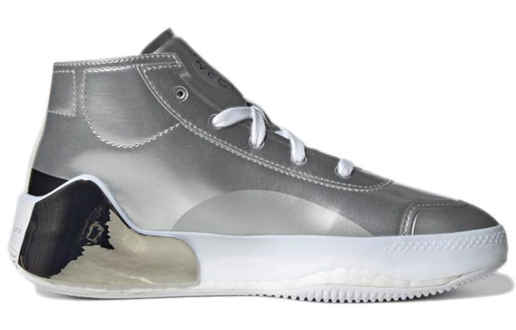 (WMNS) Adidas by Stella McCartney Treino Mid-Cut Shoes 'Silver Metallic' H00019 sold by KicksCrew product image thumbnail 2