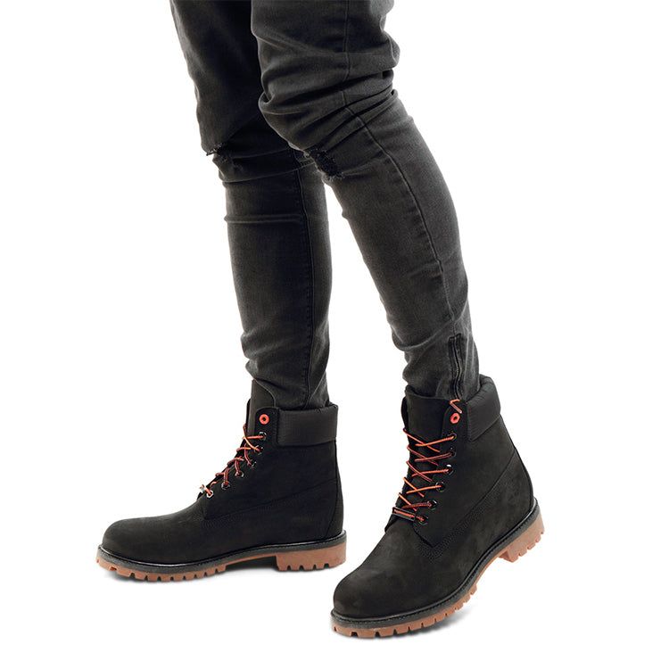 Timberland 6 Inch Premium Wide-Fit Boots 'Black Nubuck' A1U7M sold by KicksCrew product image thumbnail 5