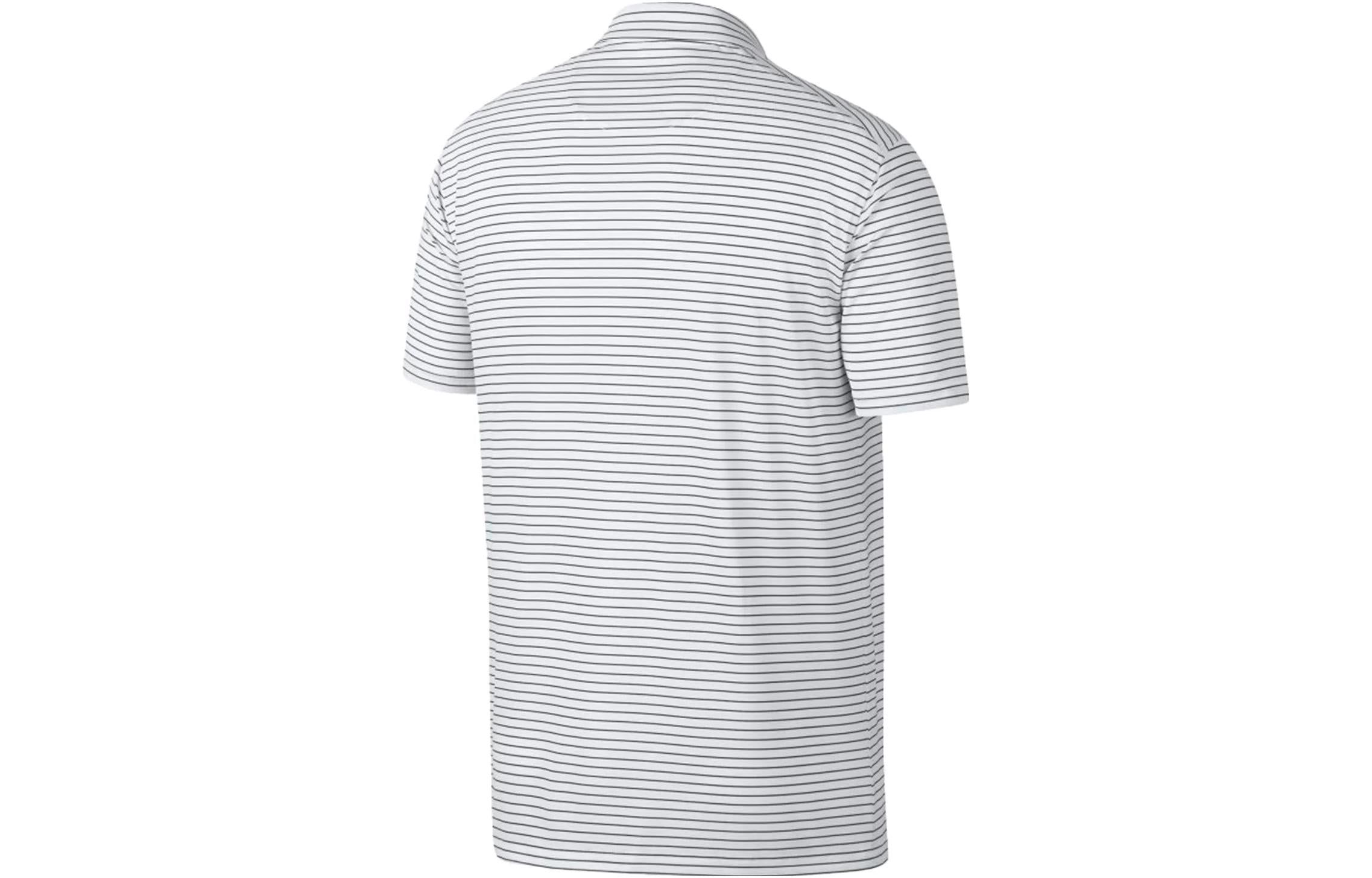 Nike Dri-fit Striped Golf Polo Shirt 'White Black' AJ5482-100 sold by KicksCrew product image thumbnail 2