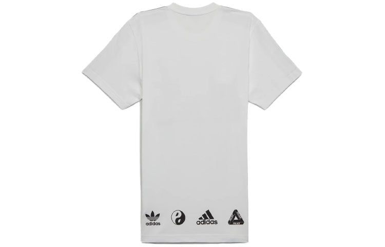 Palace X Adidas Originals Wellness Graphic Short Sleeve T-Shirt 'White' H61822 sold by KicksCrew product image thumbnail 2