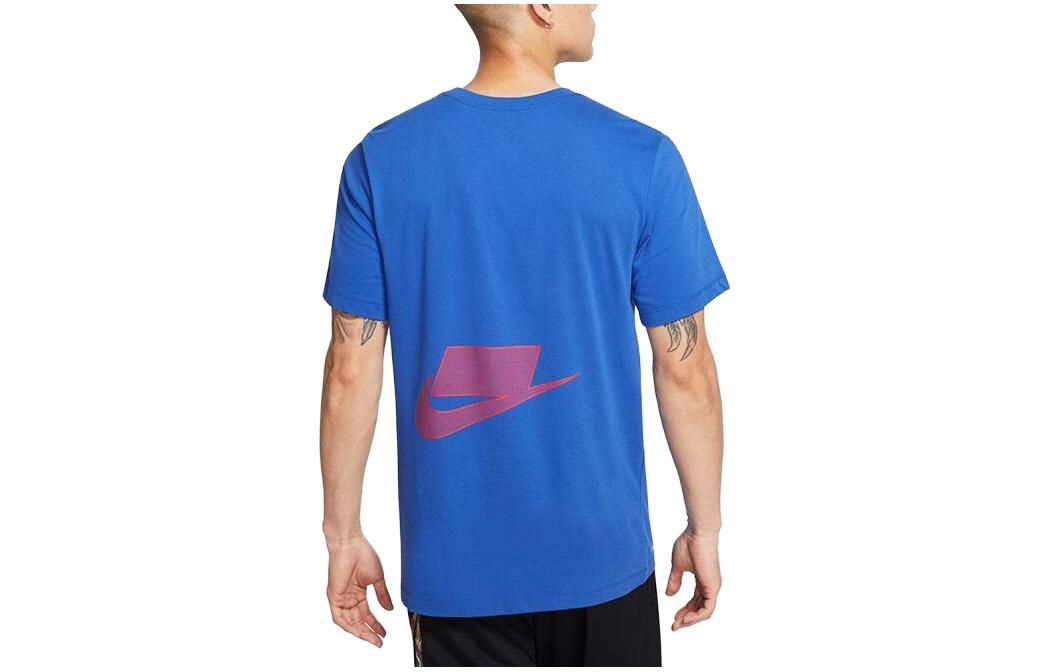 Nike Sportswear T-Shirt 'Blue' CD3176-480 sold by KicksCrew product image thumbnail 2