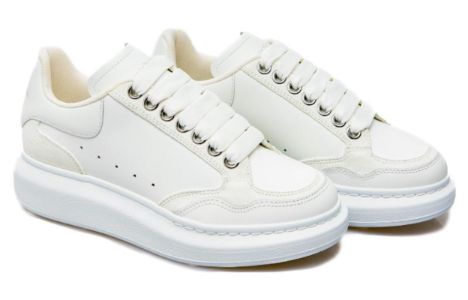(WMNS) Alexander McQueen Larry Sneakers 'White' 758982WIBN29000 sold by KicksCrew