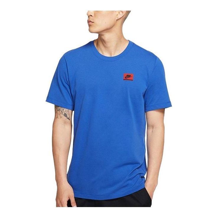 Nike Sportswear T-Shirt 'Blue' CD3176-480 sold by KicksCrew