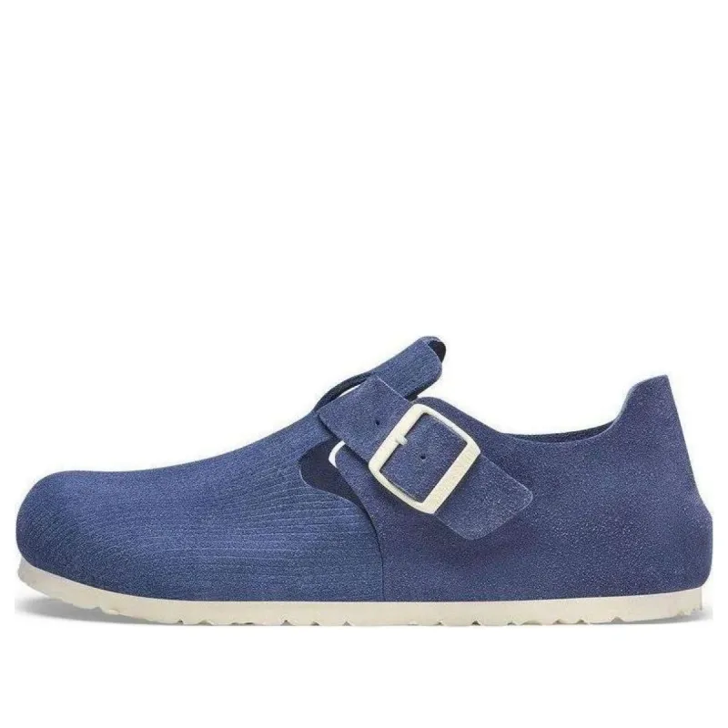 Birkenstock London Suede Leather ' Corduroy Indigo' 1025549 sold by KicksCrew