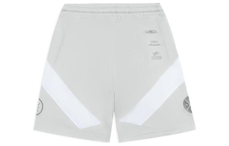 Li-Ning Way of Wade Basketball Short 'Grey White' AAPS237-1 sold by KicksCrew product image thumbnail 2