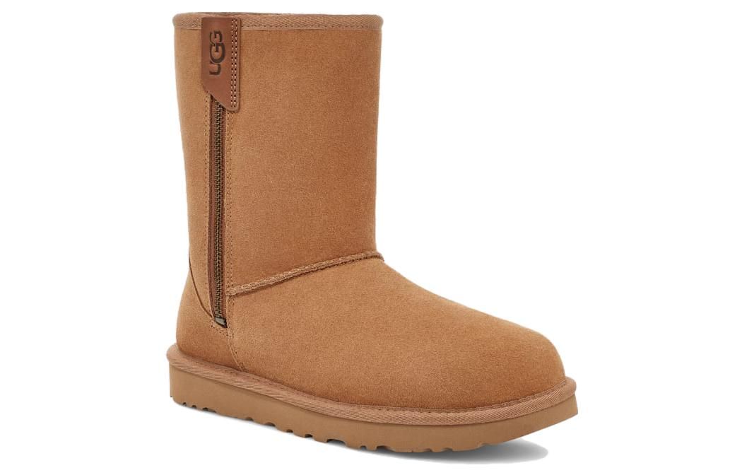 (WMNS) UGG Classic Short Bailey Zip 'Chestnut' 1144043-CHE sold by KicksCrew product image thumbnail 3