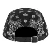 Supreme Bandana Camp Cap 'Black White' SUP-SS21-734 sold by KicksCrew