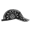 Supreme Bandana Camp Cap 'Black White' SUP-SS21-734 sold by KicksCrew