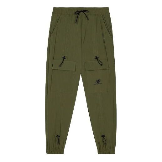 New Balance Casual Sweatpants 'Olive Green' AMP13380-OLG sold by KicksCrew
