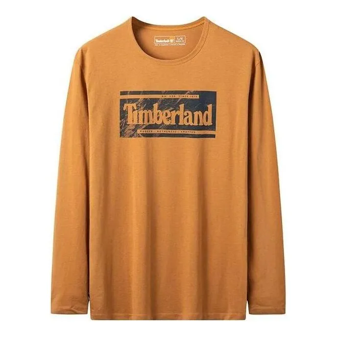 Timberland Brand Long Sleeve T-Shirt 'Yellow' A2KNF-P47 sold by KicksCrew