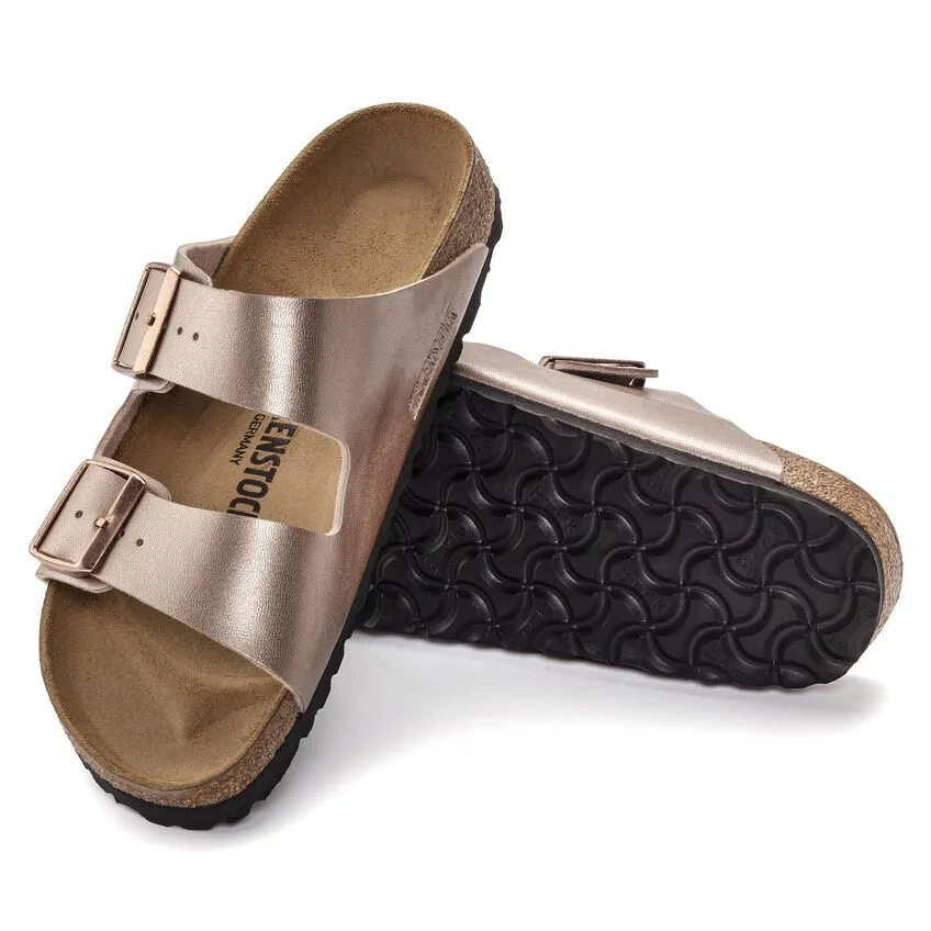 Birkenstock Arizona Birko-Flor Narrow Fit Sandals 'Copper' 1023960 sold by KicksCrew product image thumbnail 5