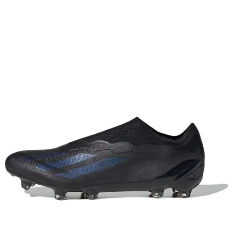 adidas X Crazyfast.1 Laceless Firm Ground Soccer Cleats 'Black' GY7382 sold by KicksCrew