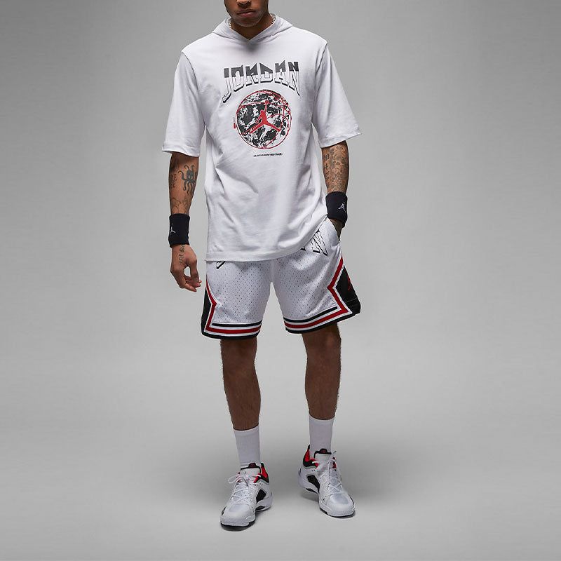 Air Jordan Sport Hooded T-Shirt 'White' FB7428-100 sold by KicksCrew product image thumbnail 3