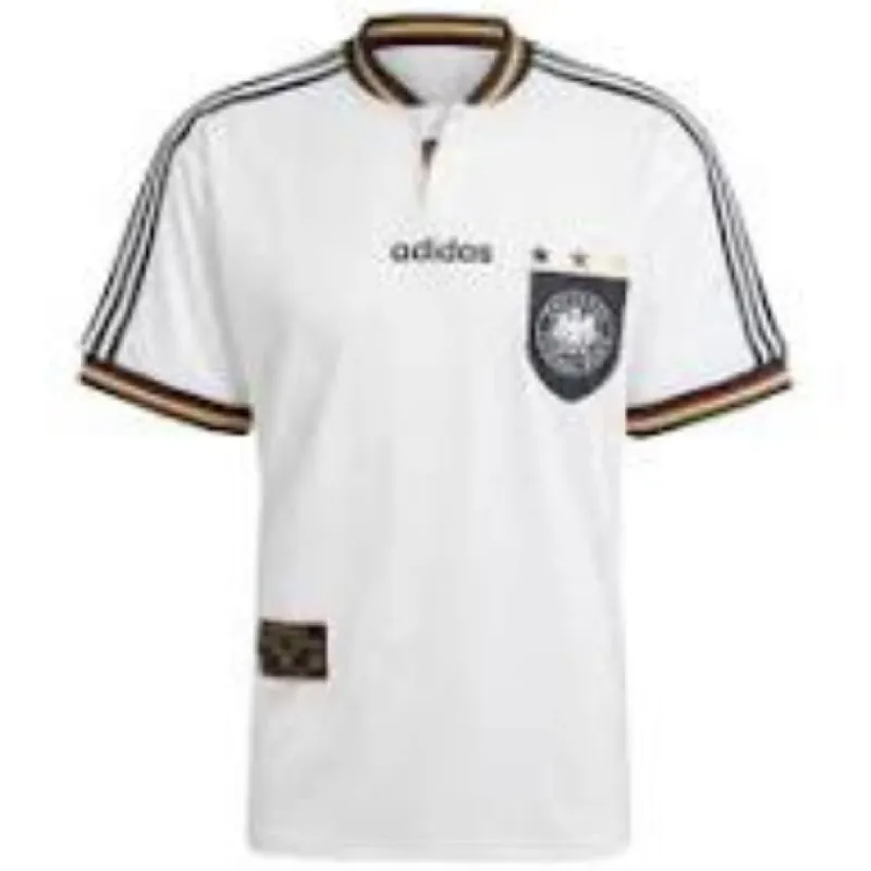 adidas Germany 1996 Home Jersey Asia Sizing 'White Black' IT7749 sold by KicksCrew