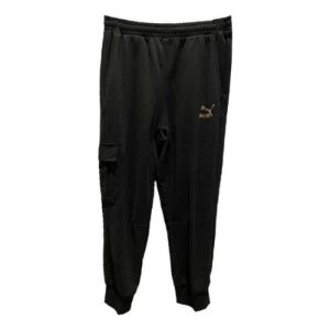 Puma Essential Minimal Gold Cargo Pants 'Black' 535225-01 sold by KicksCrew