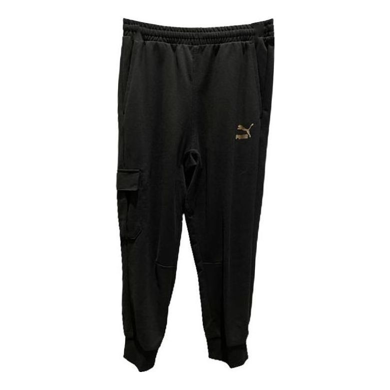 Puma Essential Minimal Gold Cargo Pants 'Black' 535225-01 sold by KicksCrew