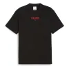 PUMA x Pleasures Graphic T-Shirt 'Black' 624096-01 sold by KicksCrew