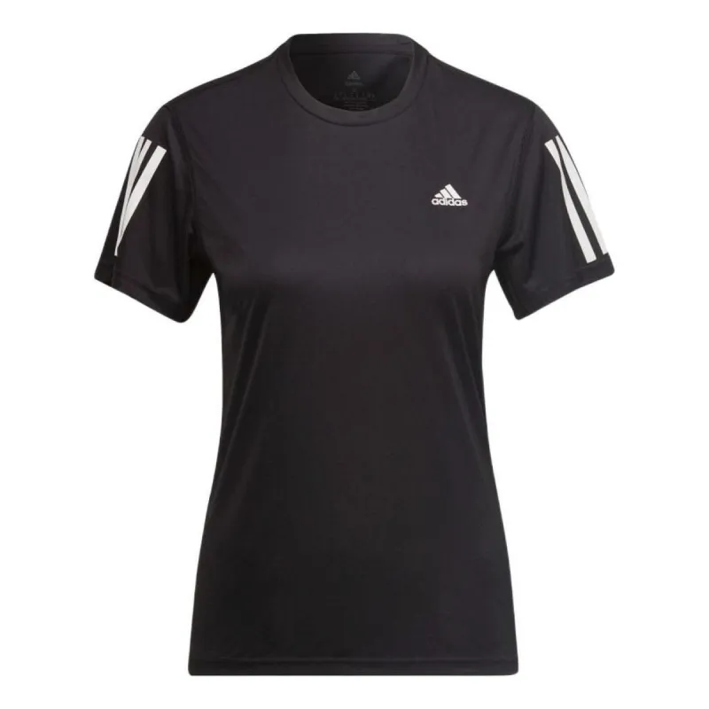 (WMNS) adidas Own The Run T-Shirt 'Black' H59274 sold by KicksCrew