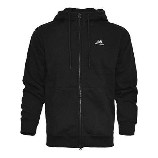 New Balance Sport Cotton Hooded Jacket 'Black' MDA4E053-BK sold by KicksCrew
