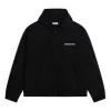 Balenciaga Turn Zip-Up Hoodie Wide Fit 'Black' 674719TLVB49034 sold by KicksCrew
