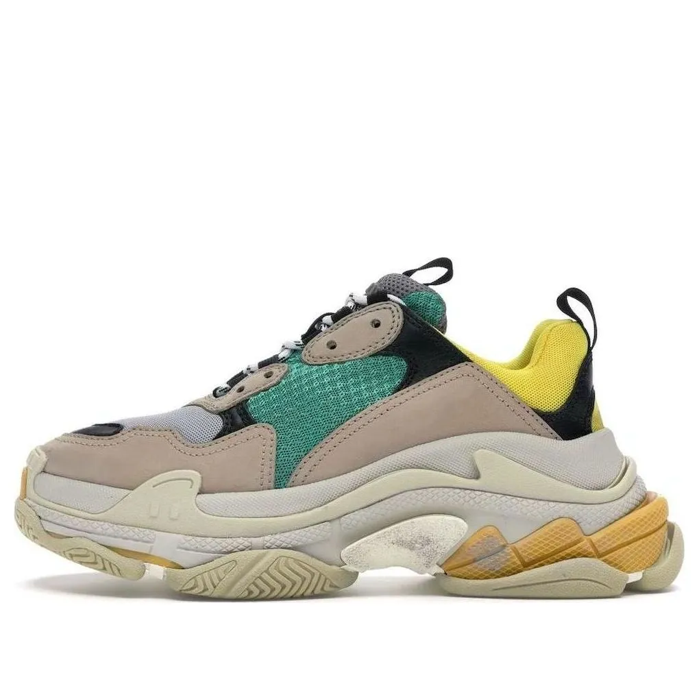 (WMNS) Balenciaga Triple S Sneakers 'Curry' 524039W09O27070 sold by KicksCrew
