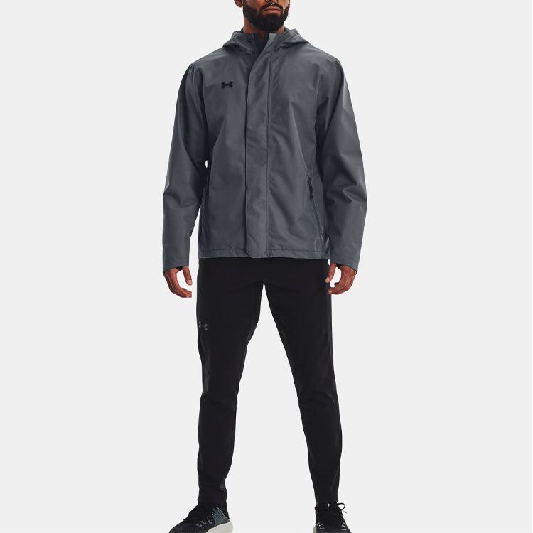 Under Armour Stormproof Lined Rain Jacket 'Dark Grey' 1369254-012 sold by KicksCrew product image thumbnail 3