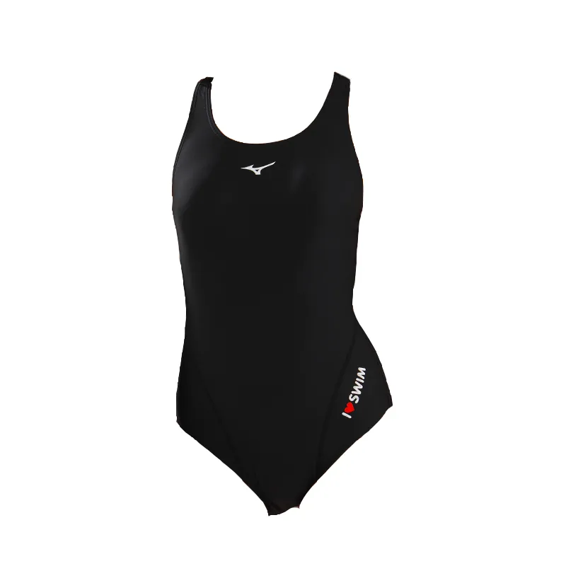 (WMNS) Mizuno Nylon One Piece Swimsuit 'Black' N2CA1352 sold by KicksCrew product image thumbnail 2