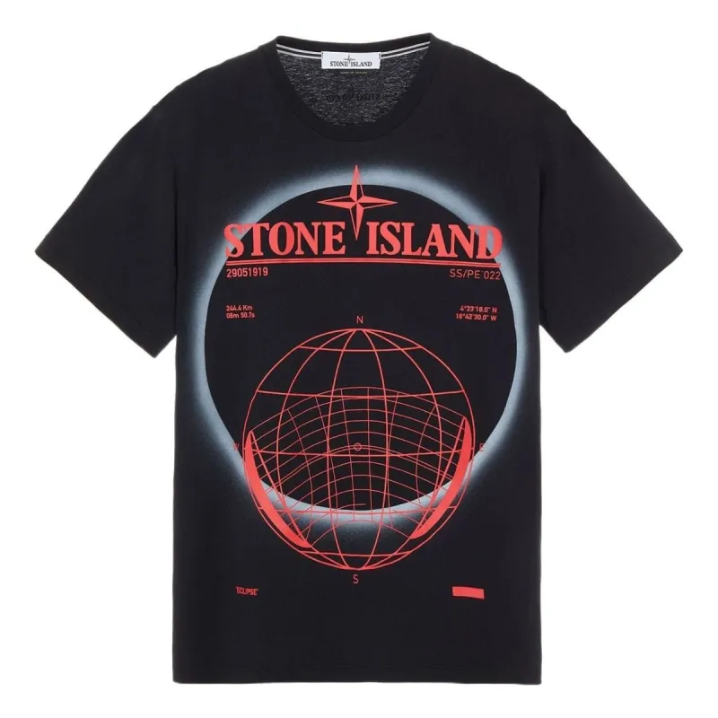 STONE ISLAND T-Shirt 'Black' 76152NS96-V0029 sold by KicksCrew