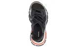 Balenciaga Track Sandals 'Clearsole Black Red' 655954W2CC31096 sold by KicksCrew
