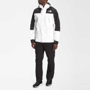 THE NORTH FACE Logo Dryvent Jacket 'White' NF0A52ZT-FN4 sold by KicksCrew