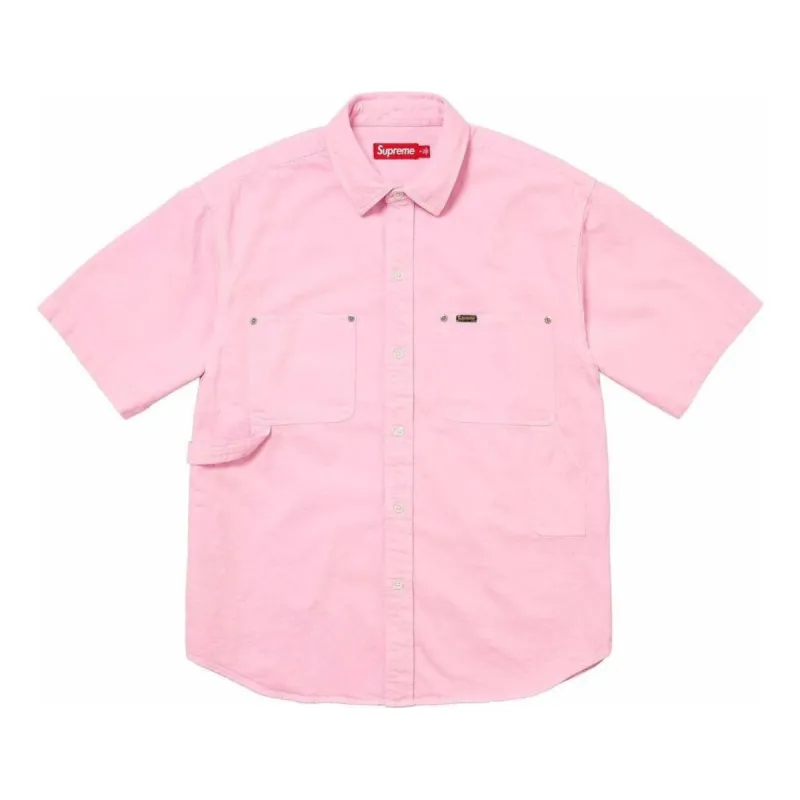 Supreme Loose Fit Shirt 'Pink' SUP-SS24-151 sold by KicksCrew