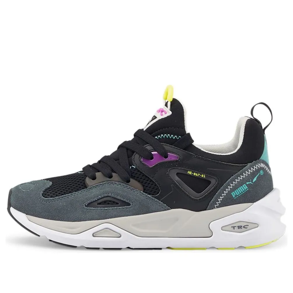 (GS) PUMA TRC Blaze 'Black Dark Slate' 384994-01 sold by KicksCrew