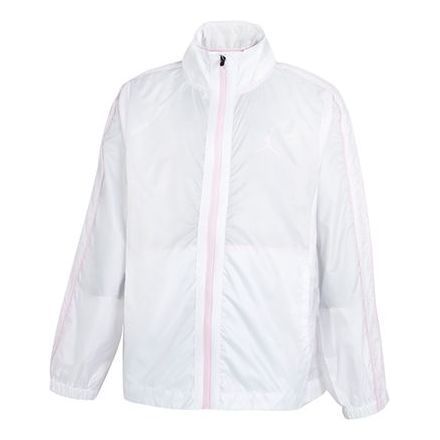 (GS) Nike Long Sleeves Jacket 'White' JD2222106GS-001 sold by KicksCrew