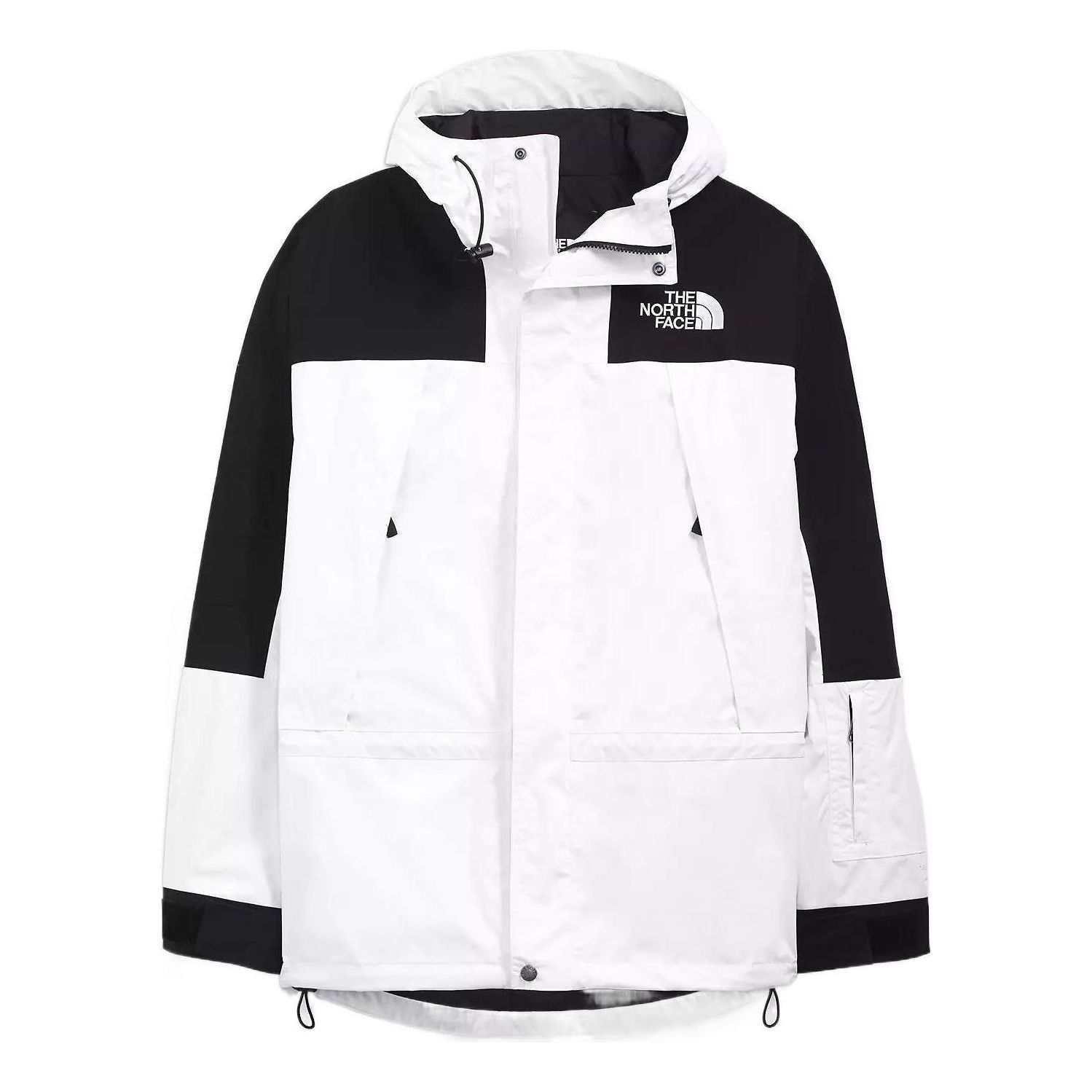THE NORTH FACE Logo Dryvent Jacket 'White' NF0A52ZT-FN4 sold by KicksCrew