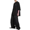 Balenciaga Bb Classic Polo Shirt Oversized 'Black' 791001TQVM71000 sold by KicksCrew