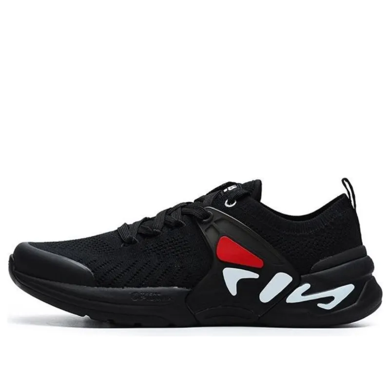 (WMNS) FILA Athletics Mind 5 Shoes 'Black Red White' A12W222107FBK sold by KicksCrew