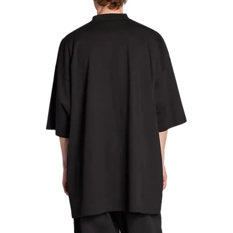Balenciaga Size Sticker Oversized T-Shirt 'Black' 720209TNVE41000 sold by KicksCrew product image thumbnail 3